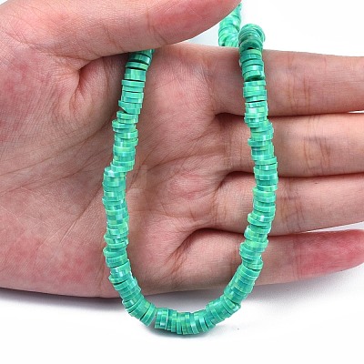Handmade Polymer Clay Beads Strands CLAY-N008-010F-1
