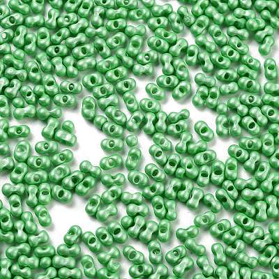Opaque Colours Glass Seed Beads SEED-A033-06O-1