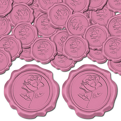 25Pcs Adhesive Wax Seal Stickers DIY-CP0009-11B-12-1