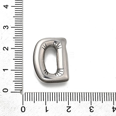 304 Stainless Steel Pendants STAS-S166-01P-04-1
