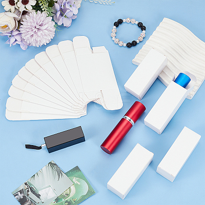 Rectangle Lipstick Paper Packaging Boxes AJEW-WH0472-58B-1
