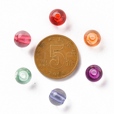 Transparent Acrylic Beads TACR-S154-02A-1