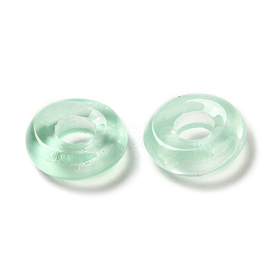 Transparent Glass European Beads GLAA-A012-03-1
