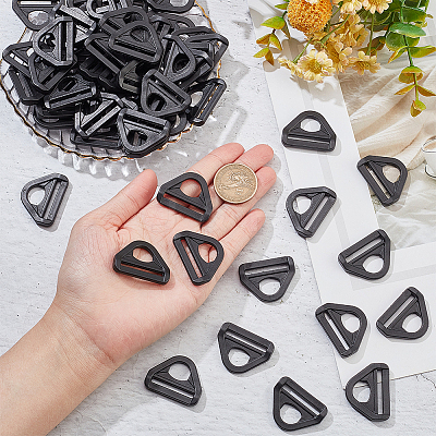 120Pcs Plastic Buckles FIND-NB0002-80-1