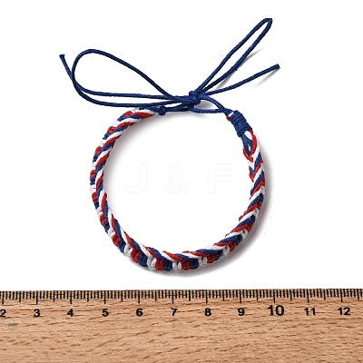 Adjustable Cotton Cord Braided Friendship Bracelets FB-CBA27E8-01C-1