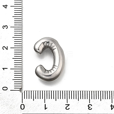 304 Stainless Steel Pendants STAS-S166-01P-03-1