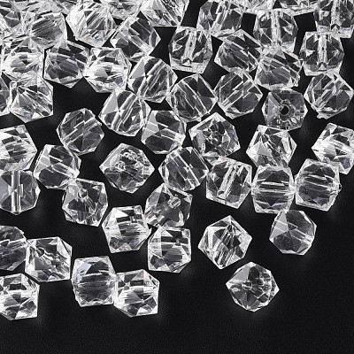 Transparent Acrylic Beads MACR-S373-132-B01-1