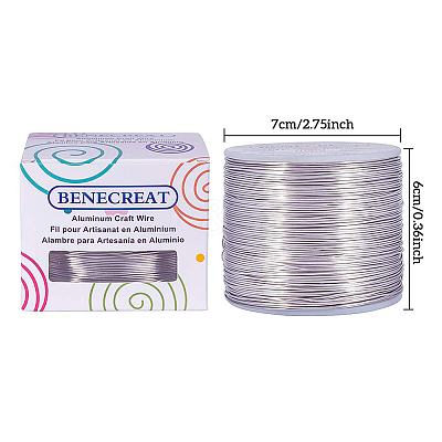 Round Aluminum Wire AW-BC0001-0.8mm-17-1