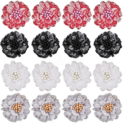 16Pcs 4 Colors Handmade Costume Accessories DIY-GF0009-83-1