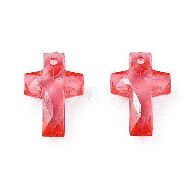 Transparent Acrylic Pendants MACR-S373-130-B06-1
