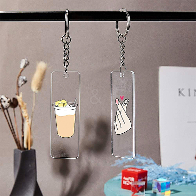 DIY Keychain Making DIY-BC0010-81P-1