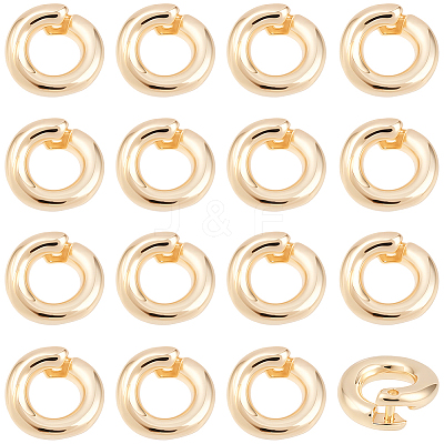 20Pcs Brass Open Jump Rings KK-BBC0023-10A-1
