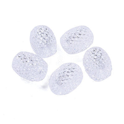 Transparent Resin European Jelly Colored Beads RESI-B025-01A-13-1