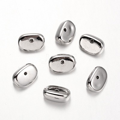 Oval CCB Plastic Beads CCB-J033-04P-1