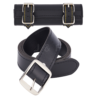 Imitation Leather Basic Leather Dagger Holder AJEW-WH0258-345B-1