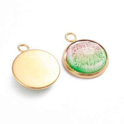 Printed Resin Pendants RESI-L032-B-1
