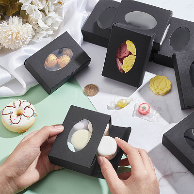 Rectangle Folding Paper Storage Boxes CON-WH0106-01A-01-1