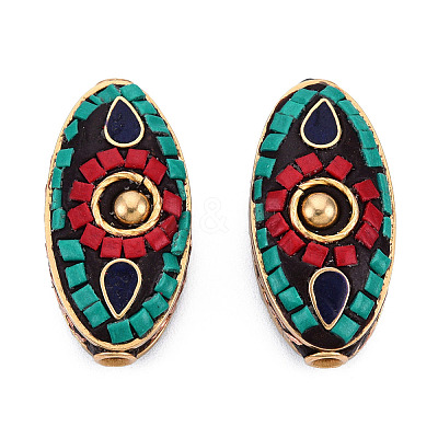 Handmade Indonesia Beads IPDL-E008-04A-1