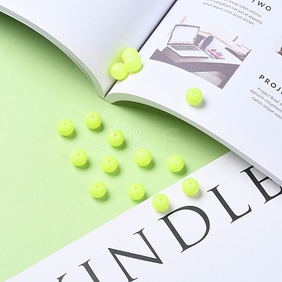 Fluorescent Acrylic Beads MACR-R517-10mm-01-1