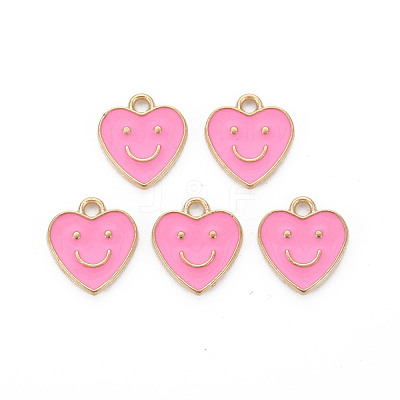 Alloy Enamel Charms X-ENAM-T016-12D-RS-1