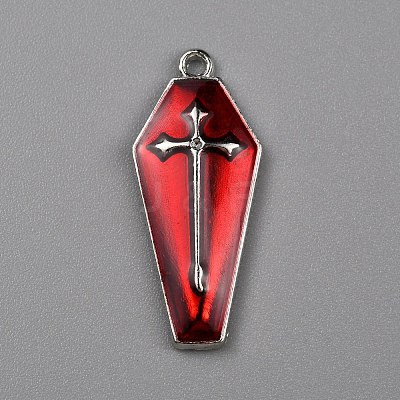 Halloween Theme Alloy Enamel Pendants FIND-WH0416-52A-P-1
