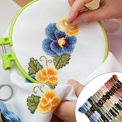 Polyester Embroidery Threads OCOR-WH20074-13B-05C-1