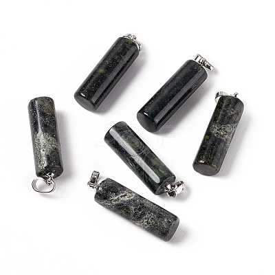 Natural Kambaba Jasper Pendants G-E135-02P-09-1