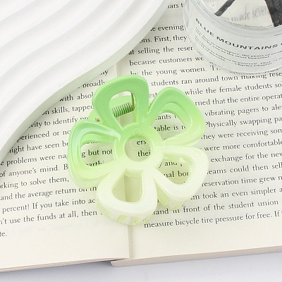 Gradient Hollow Flower Plastic Claw Hair Clips LS-PW-WG87417-04-1