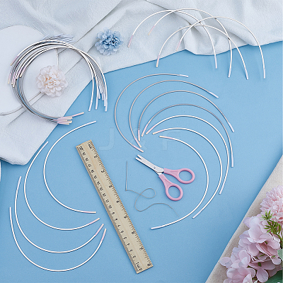 201 Stainless Steel Bra Underwire FIND-WH0421-34E-1
