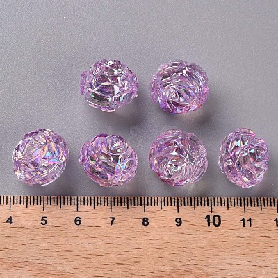 Transparent Acrylic Beads TACR-S154-31C-935-1
