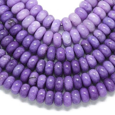 Natural Malaysia Jade Beads Strands G-B165-G01-6x10mm-04-1