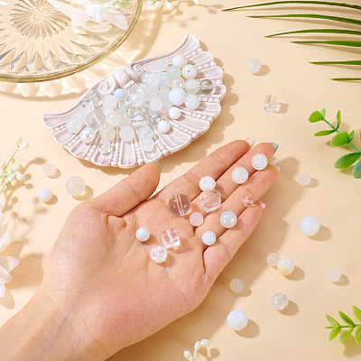 80G Transparent Glass Beads DGLA-TA0001-47A-1