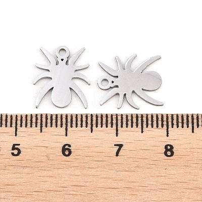 Halloween 304 Stainless Steel Charms STAS-E521-07P-03-1