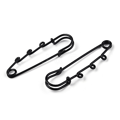 Spray Painted Iron Brooch Findings IFIN-K043-01A-01-1