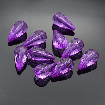Transparent Acrylic Beads TACR-351-48-1