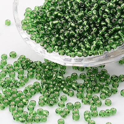 (Repacking Service Available) 8/0  Glass Seed Beads SEED-C014-3mm-27B-1