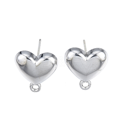 Alloy Stud Earring Findings X-PALLOY-N150-86P-1