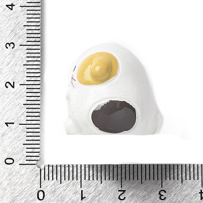 Resin Hamster Display Decoration AJEW-S037-06-05-1