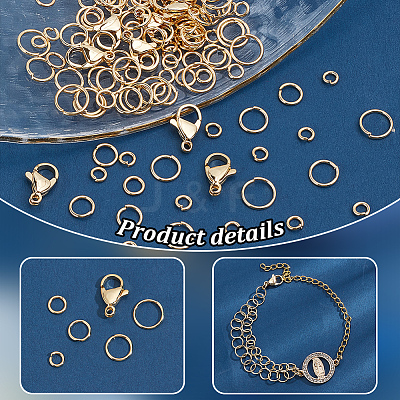 304 Stainless Steel Lobster Claw Clasps DIY-PH0021-58A-1