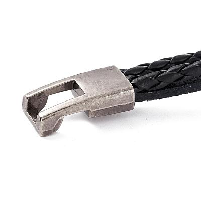 Multi- Strand Leather Cord Bracelets BJEW-D423-06A-1