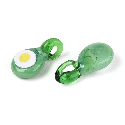 Handmade Lampwork Pendants LAMP-T022-23-1