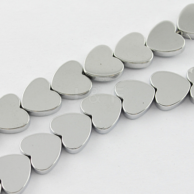 Non-magnetic Synthetic Hematite Beads Strands G-Q883-4x4mm-6-1