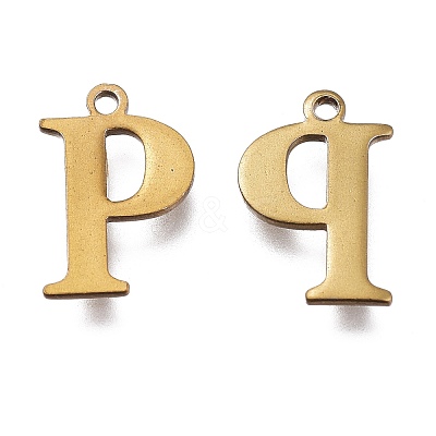 PVD Vacuum Plating  304 Stainless Steel Charms STAS-H112-P-AB-1