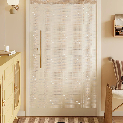 Polyester & Plastic Pearl Door String Curtain AJEW-WH20128-053B-1