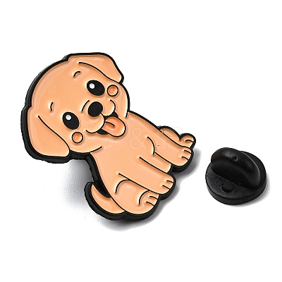 Labrador Enamel Pins JEWB-I055-04EB-10-1