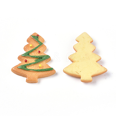 Christmas Theme Resin Decoden Cabochons LS-RESI-CJC0001-37H-1
