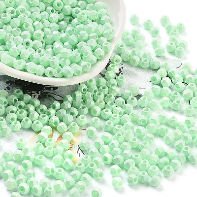 Baking Paint Glass Seed Beads SEED-A032-02R-1