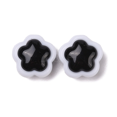 Two-tone Acrylic Beads LS-OACR-U003-05-1