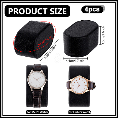 Polyurethane Jewelry Watch/Bracelet Display Pillows BDIS-WH0002-15B-1