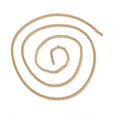 Brass Curb Chains CHC-G005-14G-1